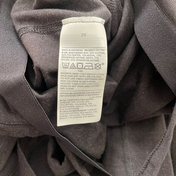 Old Navy Plus 2X Jumpsuit One Piece Activewear Power Chill Carbon NWT - Picture 3 of 10